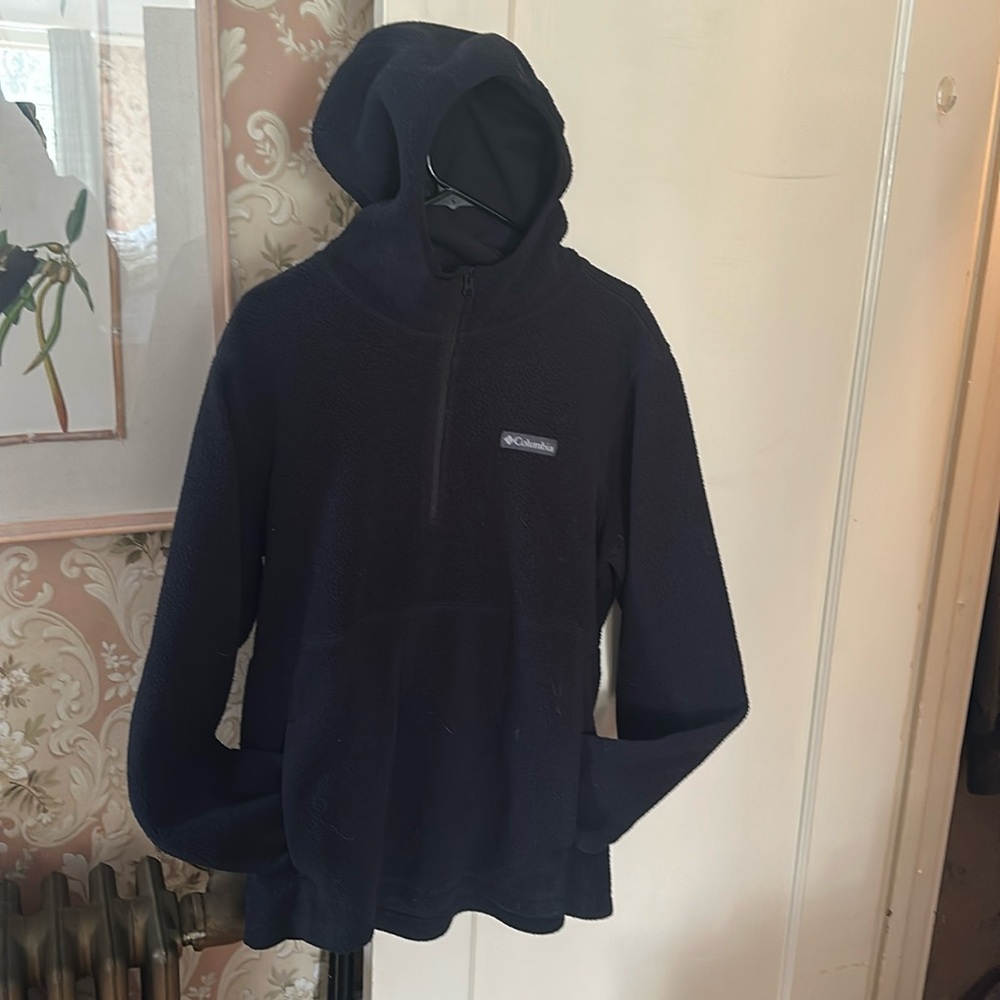 Columbia quarter zip pullover hoodie
